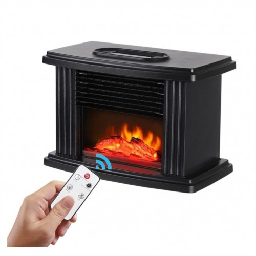 Mini Τζάκι Αερόθερμο με Εφέ Φλόγας – Flame Heater
