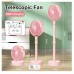 Αναδιπλούμενος ανεμιστήρας γραφείου-εξοχής-θόρυβος Φόρτιση Usb 10W