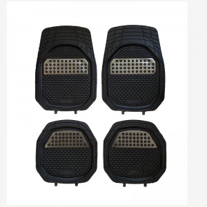 BLACKred Αδιάβροχα Λαστιχένια Πατάκια με Λογότυπο