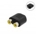 Αντάπτορας 3.5mm Jack θηλυκό σε 2 x RCA θηλυκά