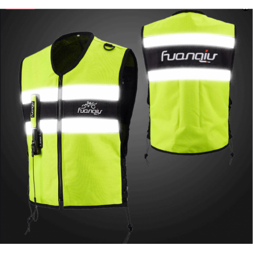 Αερόσακος γιλέκο  μοτοσικλέτας σύστημα μοτοκρός προστατευτικός Φωτιζόμενο Air-Vest 