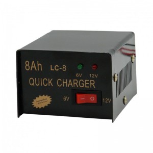 Φορτιστής μπαταρίας αυτοκινήτου και μηχανής 6V - 12V