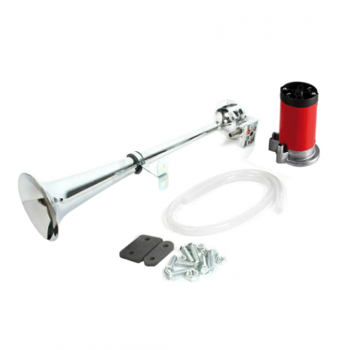 HORN 150dB Πλήρης σετ Κόρνα Αέρα αεροσυμπιεστή ενιαίου αεροσυμπιεστή για φορτηγό 12V 