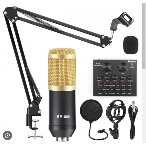 Bm800 Επαγγελματικό μικρόφωνο Phantom στούντιο