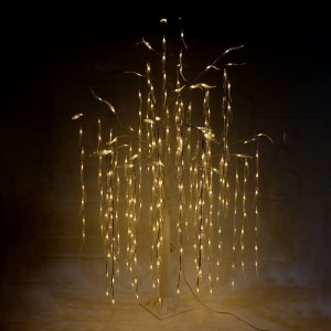 Led Φωτιζόμενο Χριστουγεννιάτικο Δέντρο Με 288Led Θερμό Φωτισμό 1.50(h)cm