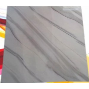 PAT6 Αυτοκόλλητη ταπετσαρία Δαπέδου Άσπρη Γκρι-Μπεζ αδιάβροχη 60x60