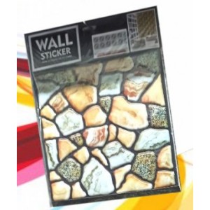 tp03 Αδιάβροχο-Αυτοκόλλητο πλακάκι τετράγωνο 30x30 Wall Sticker