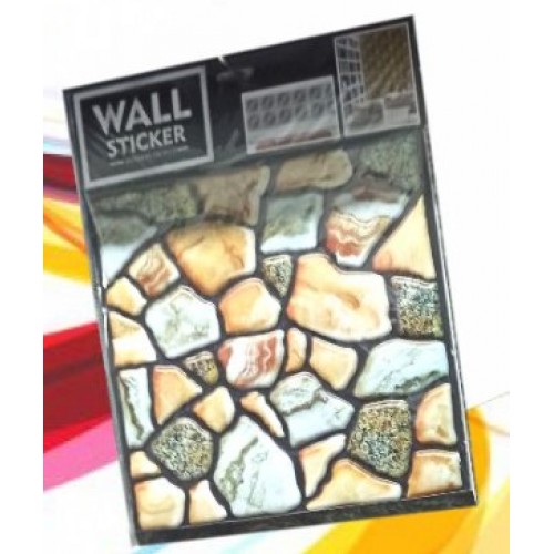 tp03 Αδιάβροχο-Αυτοκόλλητο πλακάκι τετράγωνο 30x30 Wall Sticker