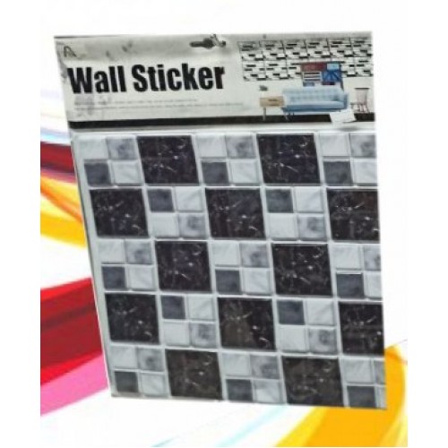 tp05 Αδιάβροχο-Αυτοκόλλητο πλακάκι τετράγωνο 30x30 Wall Sticker