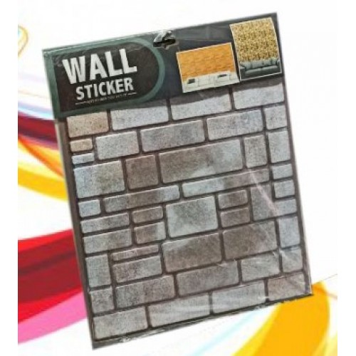 tp09 Αδιάβροχο-Αυτοκόλλητο πλακάκι τετράγωνο 30x30 Wall Sticke