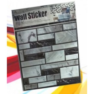 tp11 Αδιάβροχο-Αυτοκόλλητο πλακάκι τετράγωνο 30x30 Wall Sticke