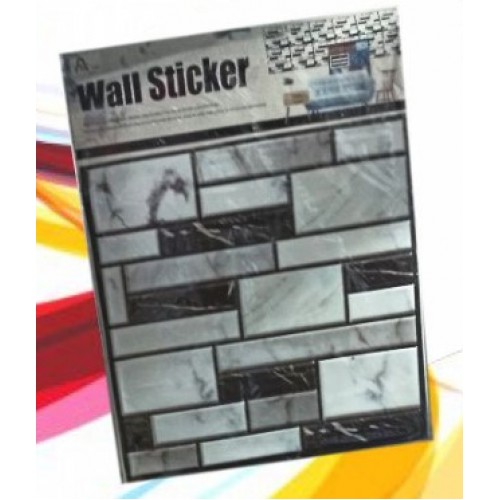 tp11 Αδιάβροχο-Αυτοκόλλητο πλακάκι τετράγωνο 30x30 Wall Sticke