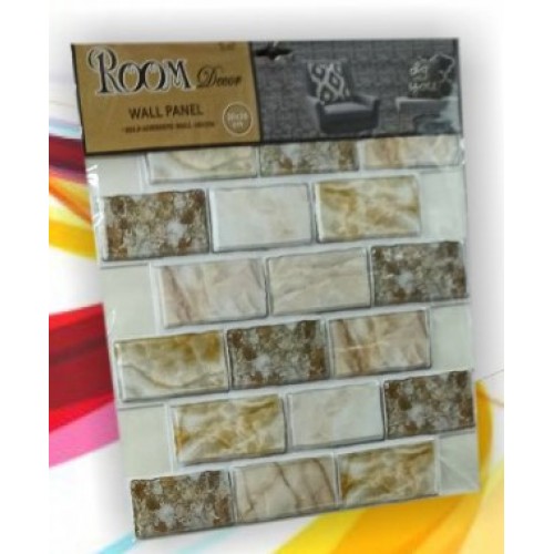 tp14 Αδιάβροχο-Αυτοκόλλητο πλακάκι τετράγωνο 30x30 Wall Sticke