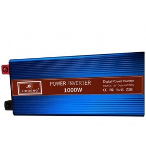 Inverter Καθαρού Ημιτόνου 12v σε 220v 1000w PURE SINE WAVE JG
