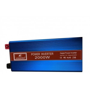 Inverter Καθαρού Ημιτόνου 12V σε 220V 2000W PURE SINE WAVE JG