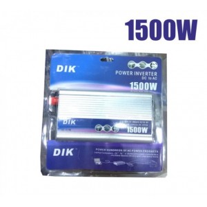 DIK 12V 220V - 1500 watt/12v Inverter 