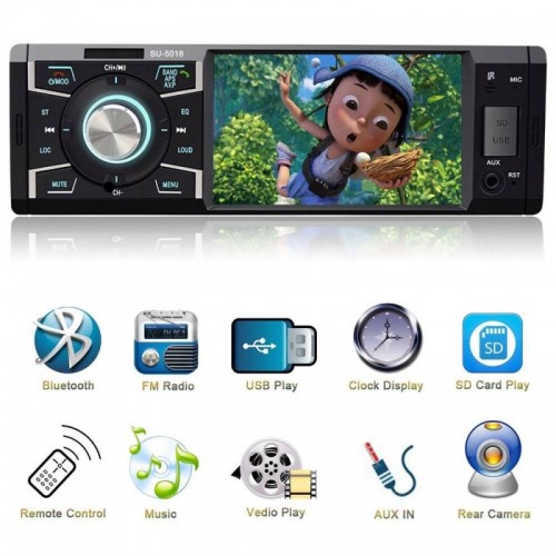 Car MP5 Player 4" TFT LED CY-9701 BL