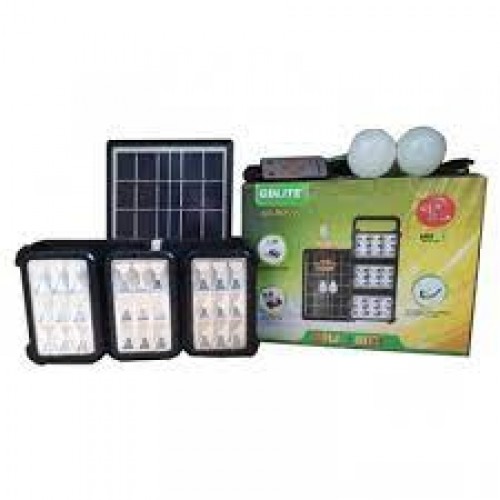 Επαναφορτιζόμενο ηλιακό σύστημα φόρτισης GD-8059 Κάμπινγκ-Διακοπές