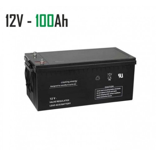 Μπαταρία Φωτοβολταικών 100Ah – 12V