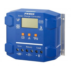 PWM-60 Solar Ρυθμιστής τάσης SD 50A με USB LCD Οθόνη 