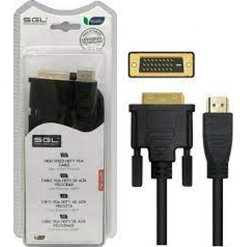 CABLE HDMI TO VGA CABLE 1.5M CABLE HDMI TO VGA CABLE 1.5M