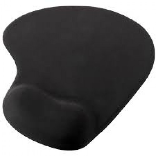 Work Mousepad Gel 24.2 x 21.2 cm Μαύρο