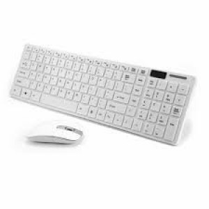 K06 2.4g Ασύρματο πληκτρολόγιο - ποντίκι άσπρο