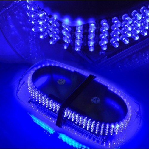 ΜΑΓΝΗΤΙΚΟΣ ΜΠΛΕ ΦΑΡΟΣ 12/24V 240LEDS BLUE-000312