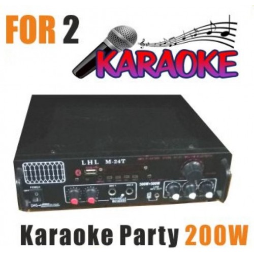 Karaoke for 2 WITH 200W