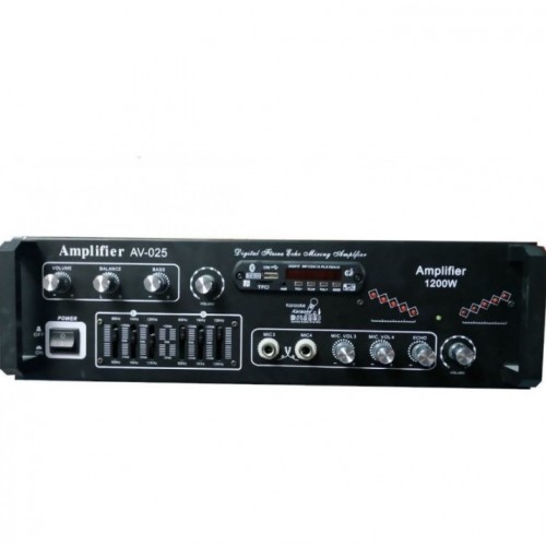 AV-025 Ενισχυτής Bluetooth Home Cinema Τετρακάναλος 240W