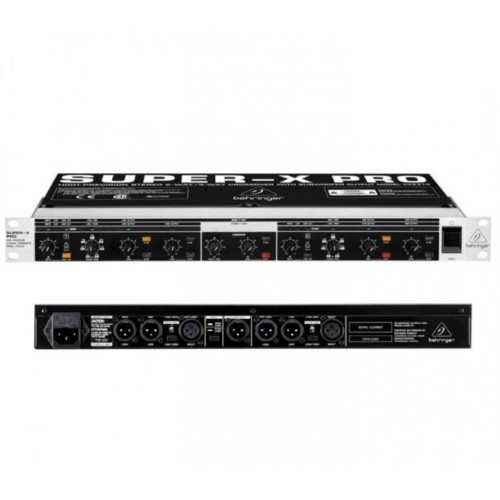 BEHRINGER CX2310 V2 Super X PRO 2-Way Stereo/3-Way Mono Frequency Crossover