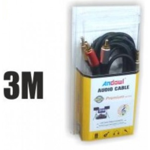 ST-3RCA Καλώδιο ήχου 3.5mm jack to 3RCA 3M