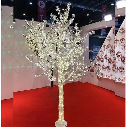 Led Φωτιζόμενο Χριστουγεννιάτικο Δέντρο Με Θερμό Φωτισμό 200cm 