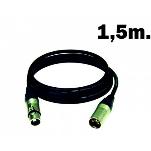 Καλώδιο XLR Αρσενικό - Θηλυκό - 1,5m CM-1.5XXF