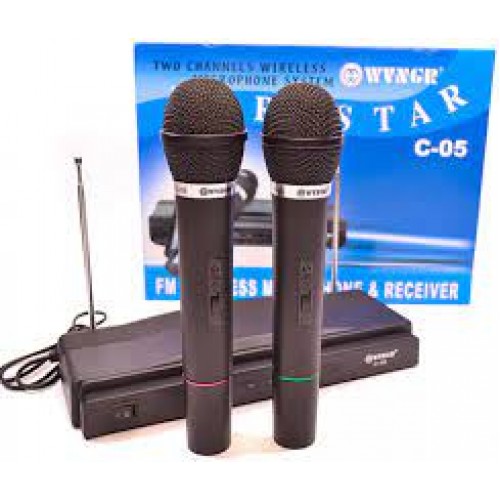 Double Karaoke Σύστημα επαγγελματικό μικροφώνων