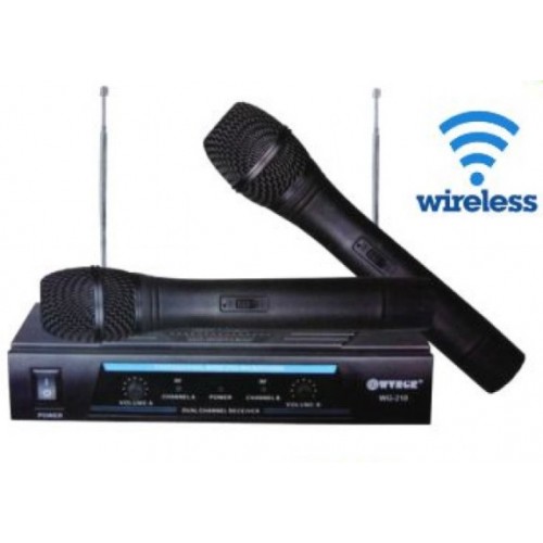 WG-210II ΑΣΥΡΜΑΤΟ KARAOKE 2 ΜΙΚΡΟΦΩΝΑ DIGITAL VHF