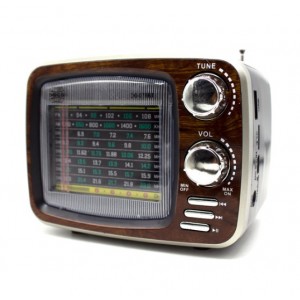 RETRO DGQG DG-078BT Ραδιόφωνο Επαναφορτιζόμενο BLUETOOTH USB TF AUX