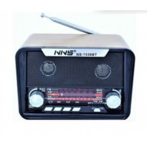 RETRO NS-1538BT Ραδιόφωνο έγχρωμο AM / FM / SW