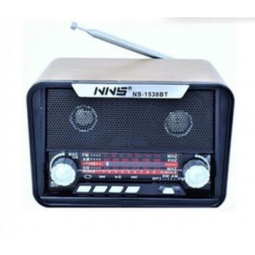 RETRO NS-1538BT Ραδιόφωνο έγχρωμο AM / FM / SW RETRO NS-1538BT Ραδιόφωνο έγχρωμο AM / FM / SW