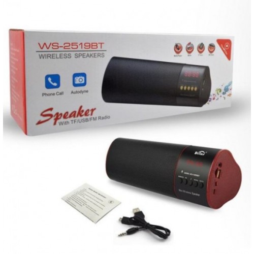 WS-2519BT Wireless Portable Bluetooth Speaker