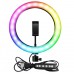 RGB LED 10" Ring Light Φωτογραφία-βίντεο Tik Tok CXB-RGB260 26cm