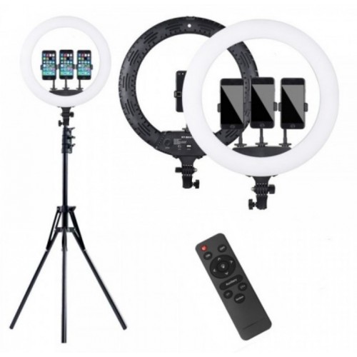 RING LIGHT 18'' ΦΩΤΟΓΡΑΦΙΚΟ ΦΩΤΙΣΤΙΚΟ ΔΑΧΤΥΛΙΔΙ ΤΗΛΕΧΕΙΡΙΣΤΗΡΙΟ 45cm
