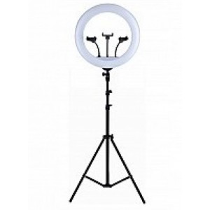 ΕΠΑΓΓΕΛΜΑΤΙΚΟ 45W RING LIGHT 18" ΤΡΙΠΟΔΑ 3 ΒΑΣΕΙΣ ΚΙΝΗΤΩΝ  43CM 