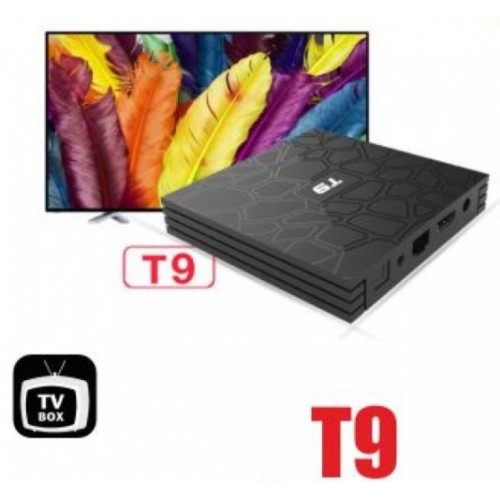 Smart TV BOX T9 PRO Android 7.1.2 4GB RAM 32GB 4K 