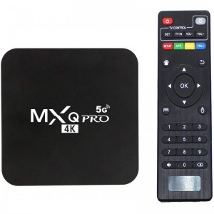 TV BOX MXQ-PRO 5G 8Κ Android 10.1Wifi 4G+64G