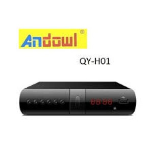 QY-H01 ANDOWL Αποκωδικοποιητής Ελληνικά κανάλια 4K MPEG4 HDMI & VGA