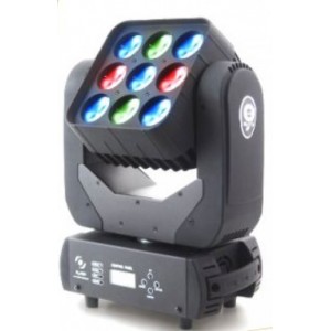 LED MATRIX MOVING HEAD 9×12 4IN1 RGBW