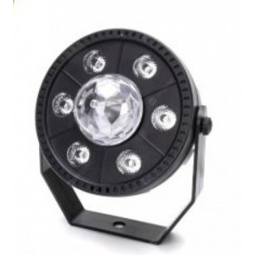  mini Disco Ball Par LED RGB 6 περιστρεφόμενο Light