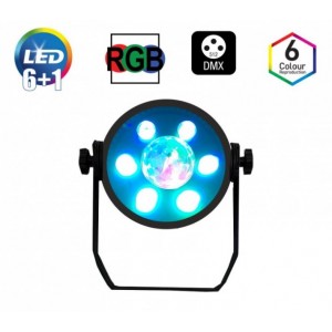 SPOT MOUVING Mini Led 6+1 Disco 