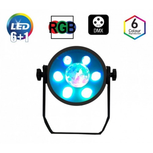 SPOT MOUVING Mini Led 6+1 Disco 